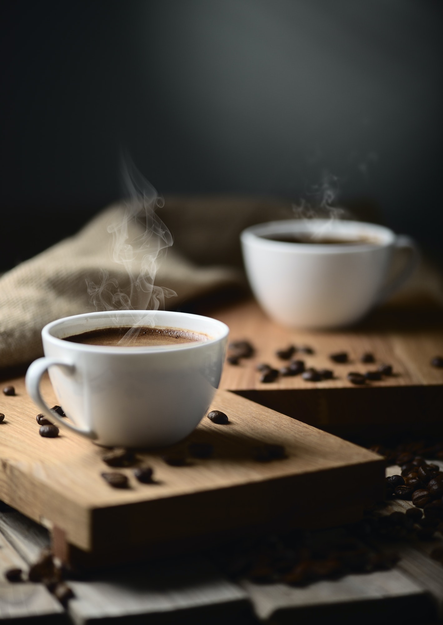 Coffee cups and coffee beans.jpg